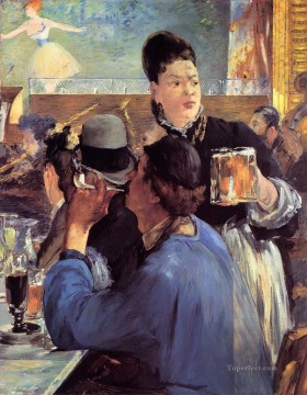  con Art Painting - Corner of a CafeConcert Realism Impressionism Edouard Manet